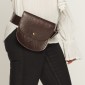 waist bag with belt - belt 110 cm / bag 18x18 cm